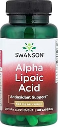 Swanson Alpha Lipoic Acid 600 mg 60 Kapsül