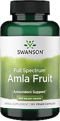Swanson Amla Fruit 500 mg 120 Kapsül