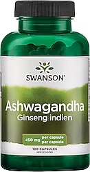 Swanson Ashwagandha 450 mg 100 Kapsül