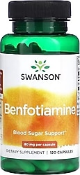 Swanson Benfotiamine 80 mg 120 Kapsül
