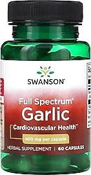 Swanson Garlic Full Spectrum 400 mg 60 Kapsül