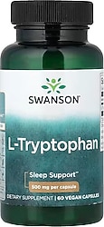 Swanson L-Tryptophan 500 mg 60 Kapsül