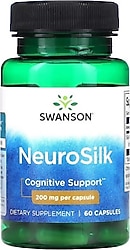 Swanson Neurosilk 200 mg 60 Kapsül