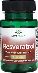 Swanson Resveratrol 5 mg 60 Kapsül