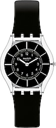Swatch Core Black Classiness SS08K103 Kadın Kol Saati