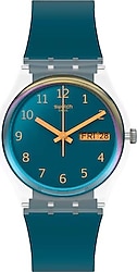 Swatch Essentials Blue Away SO28K700 Kol Saati