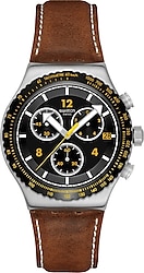Swatch Essentials Canyon Chaser YVS530 Deri Kordon Erkek Kol Saati