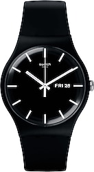 Swatch Mono Black SO29B704 Kol Saati