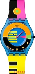 Swatch Neon Flumotions SS08S101 Kol Saati