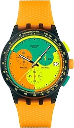 Swatch Neon Signal Flag SUSB422 Kol Saati