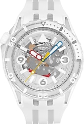 Swatch Scubaqua Aurelia Aurita SSCU09K100 Beyaz Kol Saati