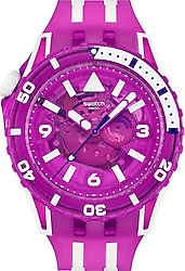 Swatch Scubaqua Flower Hat SSCU09P100 Pembe Kol Saati