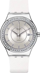 Swatch Sistem51 Irony Sistem Snow YIS406 Kauçuk Kordon Kol Saati