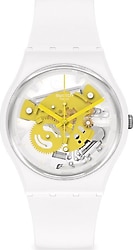 Swatch Time to Yellow Small SO31W105 Kadın Kol Saati