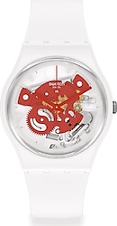 Swatch Time to Red Small SO31W104 Kadın Kol Saati