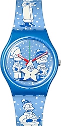 Swatch Two Tone Tidings SO28Z126 Kol Saati