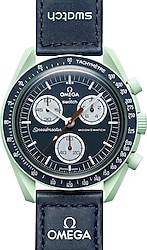 Swatch X Omega Bioceramic MoonSwatch Mission to Earth Kol Saati