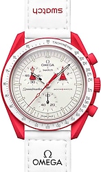 Swatch X Omega Bioceramic MoonSwatch Mission to Mars Kol Saati