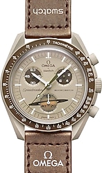 Swatch X Omega Bioceramic MoonSwatch Mission to Saturn Kol Saati