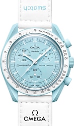 Swatch X Omega Bioceramic MoonSwatch Mission to Uranus Kol Saati