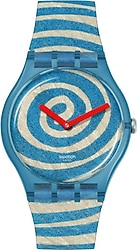 Swatch X Tate Gallery Bourgeois's Spirals SUOZ364 Kol Saati