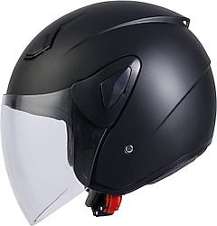 Sway SW 733 Mat Siyah Açık Motor Kaskı