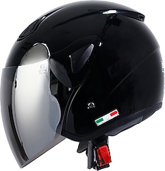 Sway SW 733 Parlak Siyah Açık Motor Kaskı