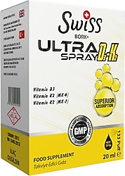 Swiss Bork Ultra D3K2 20 ml Sprey