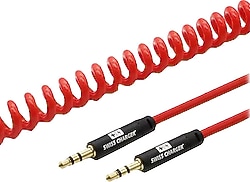 Swiss Charger SCC-10009 Spiral 1.5 m Ses Kablosu