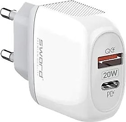 Sword SW-Q3PD 20 W Hızlı Şarj Adaptörü