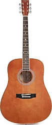 Sx SD104BR Kahverengi Akustik Gitar