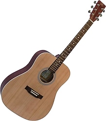 Sx SD204 Natural Dreadnought Akustik Gitar