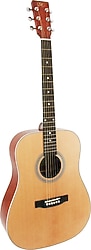 Sx SD204K Natural 4/4 Akustik Gitar Paketi