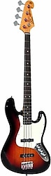 Sx SJB62 3TS 3-Tone Sunburst Bas Gitar