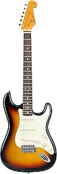 Sx SST62+ 3TS Stratocaster 3 Tone Sunburst Elektro Gitar