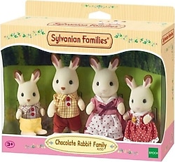 Sylvanian Families Çikolata Kulaklı Tavşan Ailesi 4150