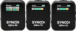 Synco G2A2 Pro 2'li Kablosuz Yaka Mikrofonu