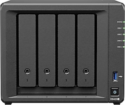 Synology DS423 Plus 2 GB 4 Yuvalı 108 TB Destekli NAS Depolama Ünitesi