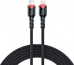 Syrox C130L 1.1 m Type-C to Lightning Hızlı Şarj Kablosu