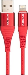 Syrox C88 1 m USB to Lightning Şarj Kablosu
