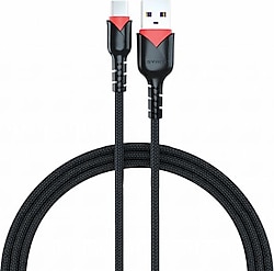 Syrox C92 1 m 2A USB to Type-C Şarj Kablosu