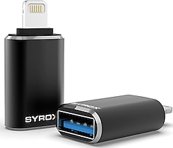 Syrox DT25UL USB to Lightning OTG Dönüştürücü