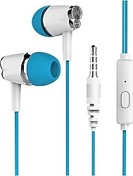 Syrox K17 Mavi Kablolu Kulak İçi Kulaklık