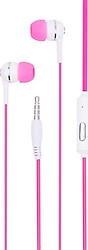 Syrox K7 Pembe Mikrofonlu Kulak İçi Kulaklık