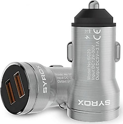 Syrox SC20B 20 W Hızlı Araç Şarj Aleti