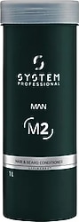 System Professional Man M2 Erkeklere Özel 1000 ml Saç Sakal Bakım Kremi