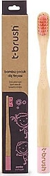 T-Brush Bambu Çocuk Diş Fırçası Pembe