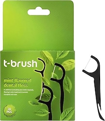 T-Brush Nane Aromalı 30'lu Kürdanlı Diş İpi