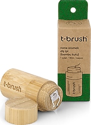 T-Brush Nane Aromalı Bambu Kutulu 30 m Diş İpi
