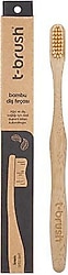 T-Brush Bambu Orta Sert Krem Diş Fırçası